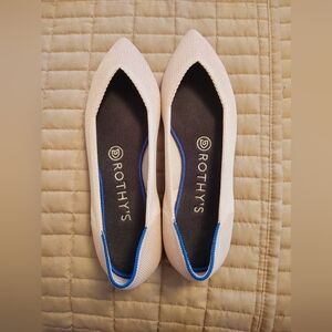 Rothy's the Point Petal Pink EUC size 7.5